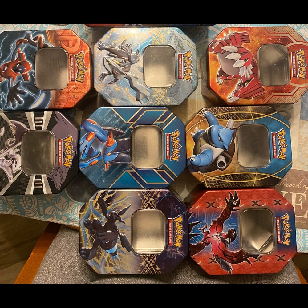 Pokémon tin Cans